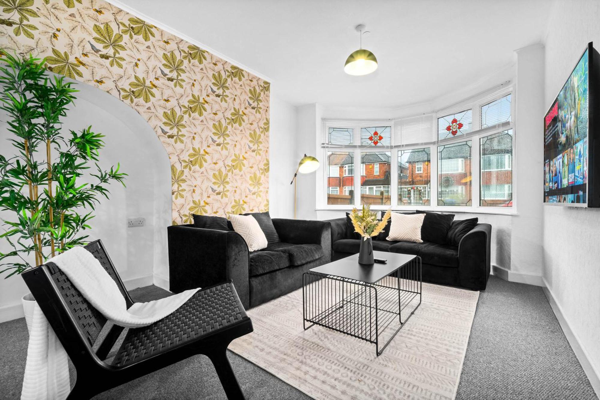 Stylish 3 Bedroom House - Parking - Garden - Great Barr - Netflix - Rated -121j Hébergement de vacances *